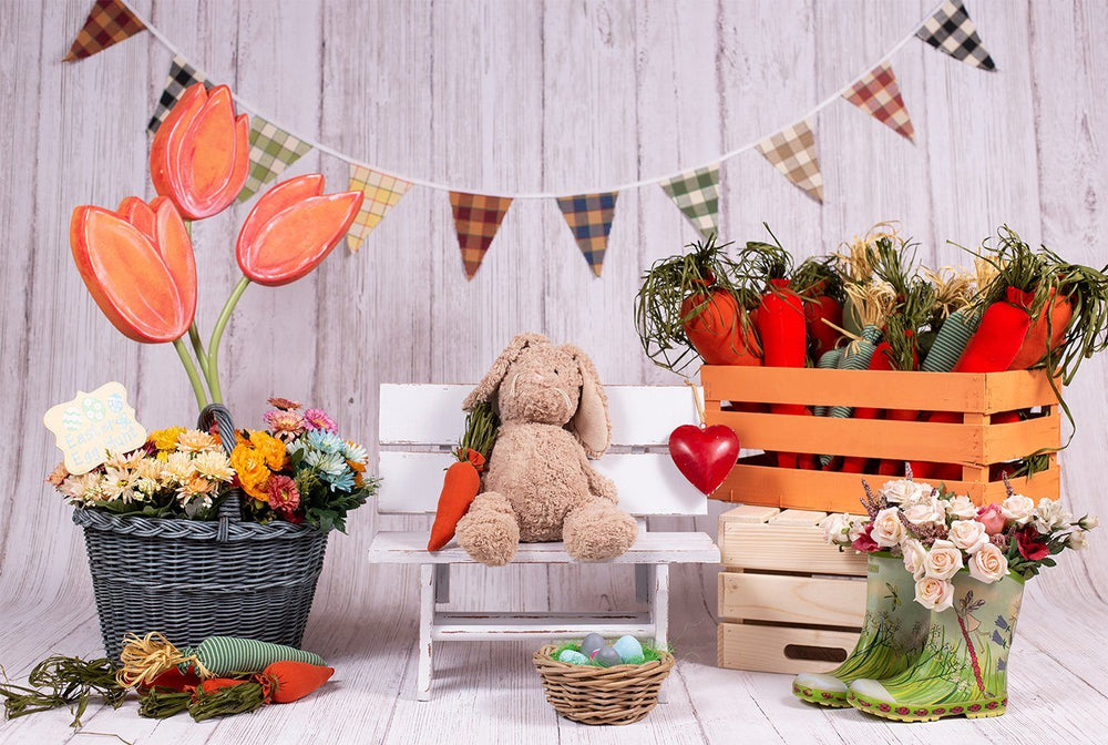 Easter Springtime Carrot Harvest